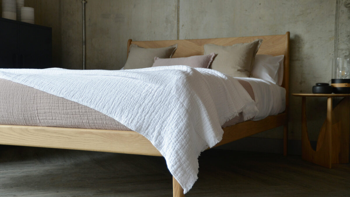 Also Home White Throw