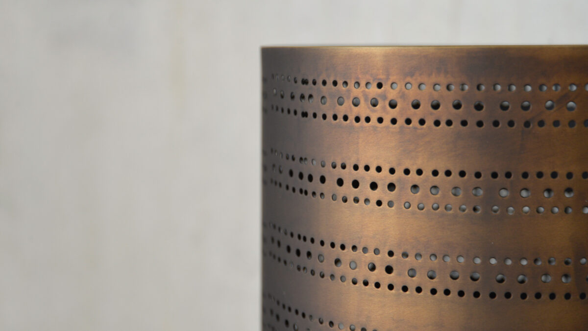 Large Iron Candleholder - Image 2