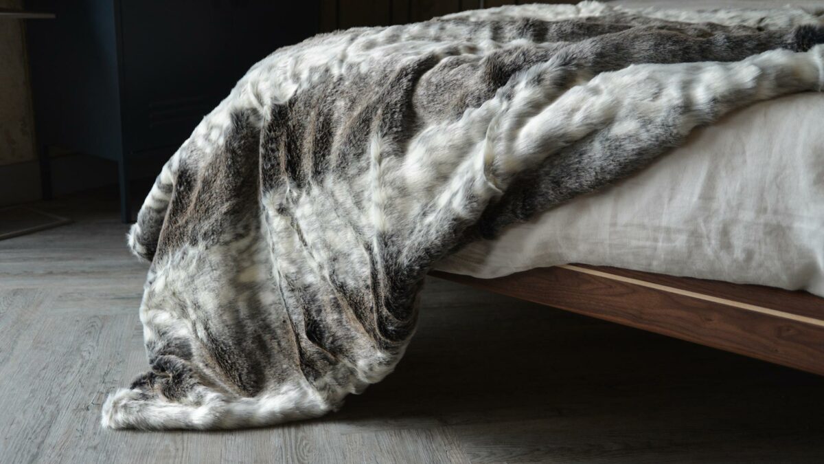 Arctic Fur Throw