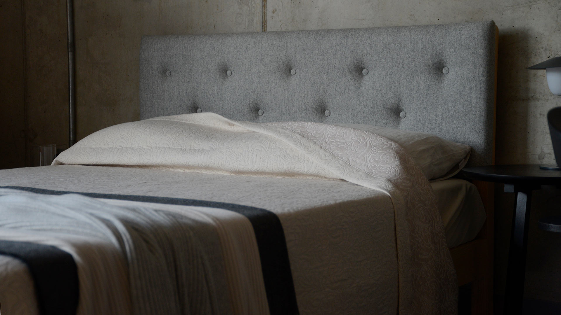Stone headboard deals