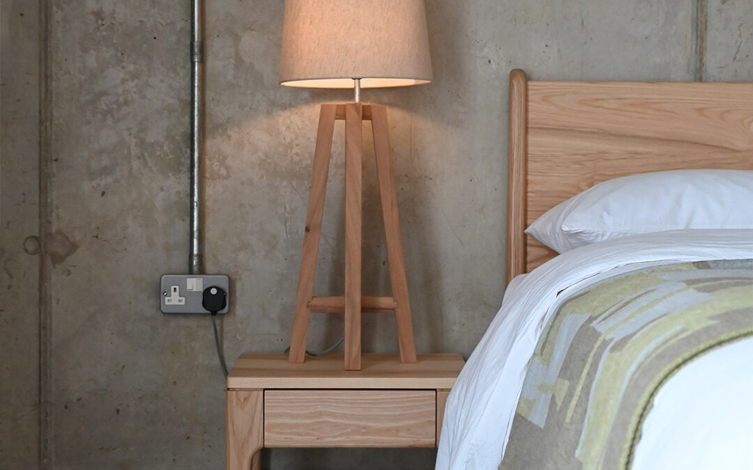 QUICK SHIP Ash Camden Bedside Drawer Tables - Image 9