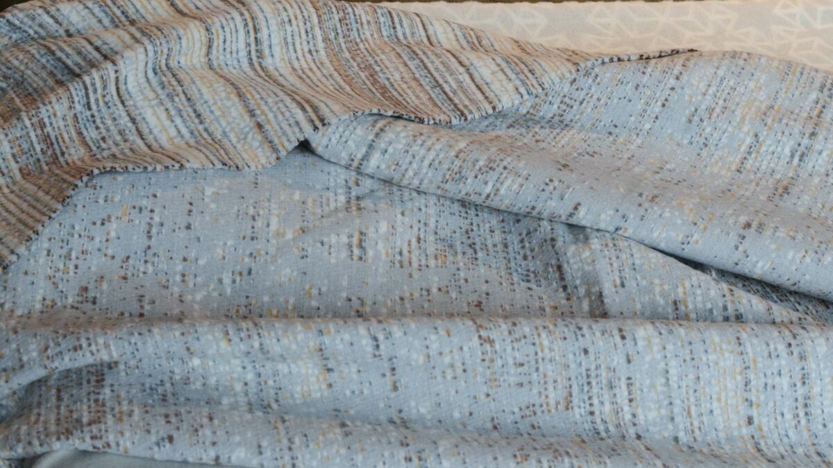 Boucle soft cotton rich throws reverse