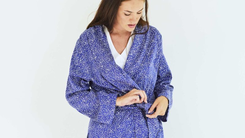 Calm Water Luxury cotton Robe