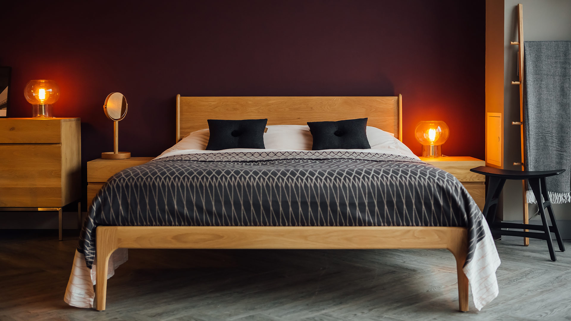 Retro and Mid Century Look Bedrooms Natural Bed Company