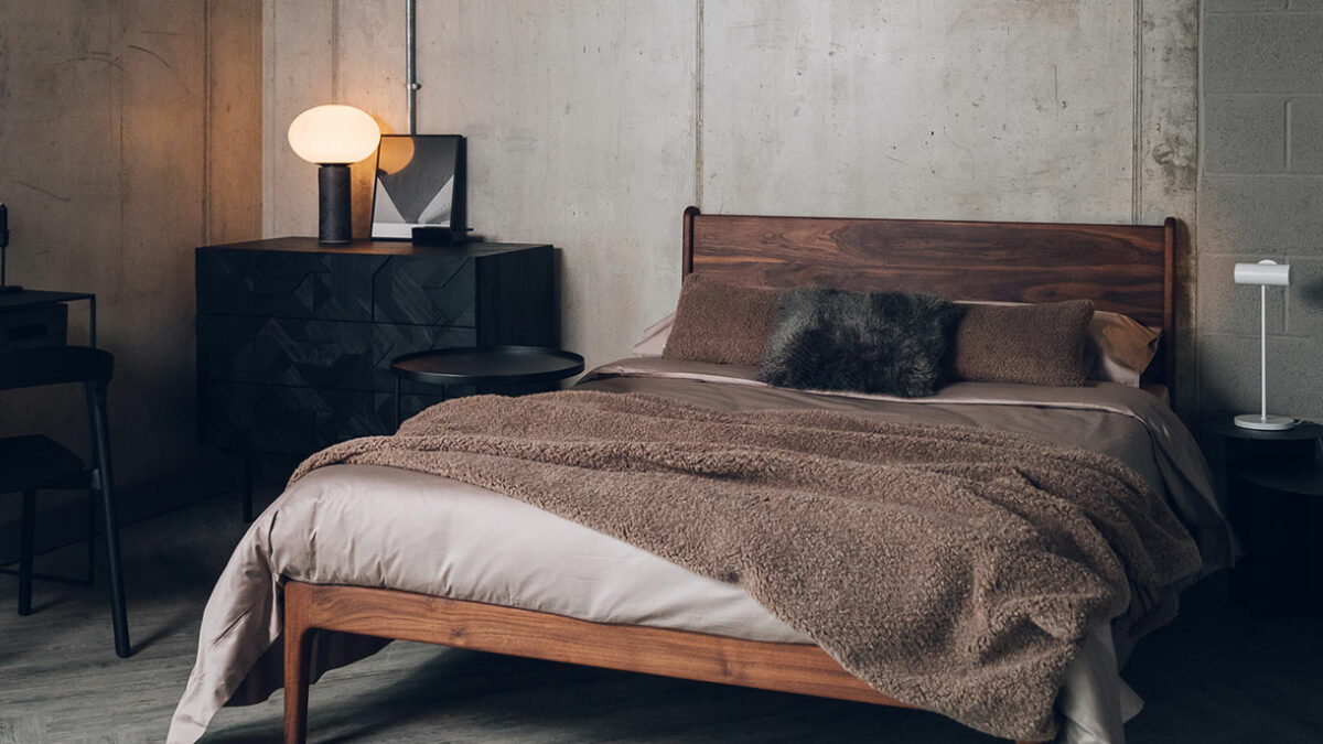 Camden bed solid wooden furniture from Natural Bed Company