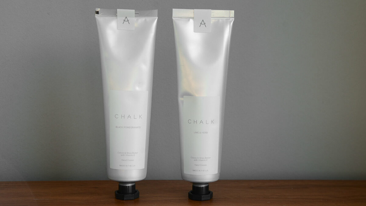 Chalk hand cream