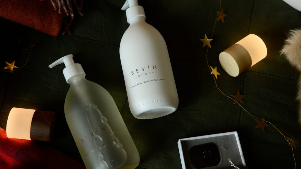 Christmas Gifts 2022 Flat Lay SevinBottles Closeup