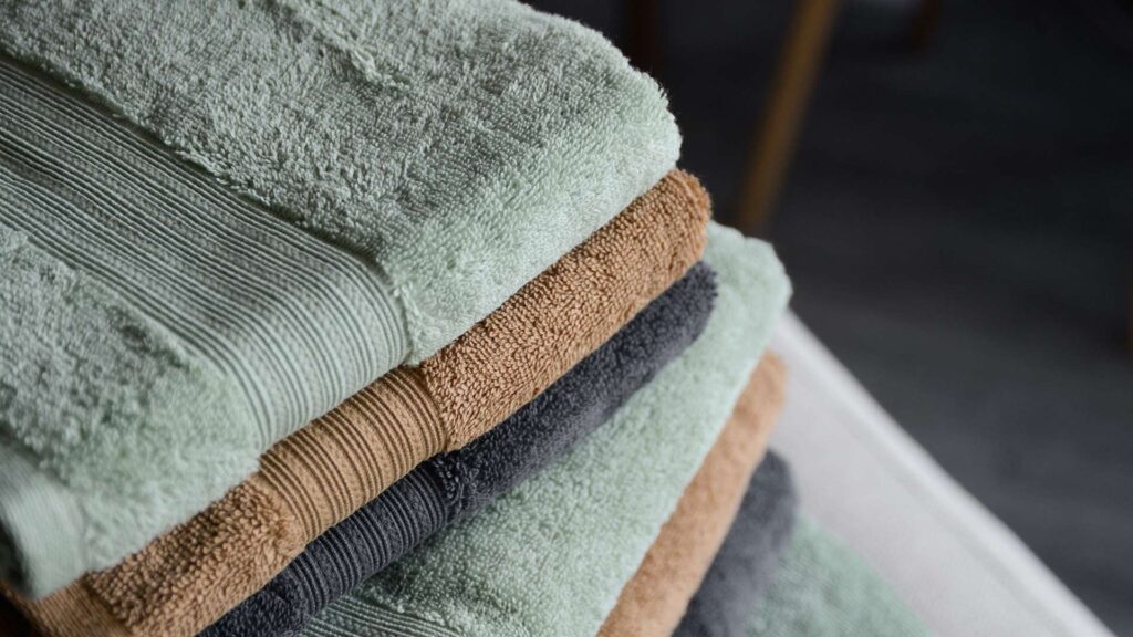 Christy Towels All Colours Stack From Above 1