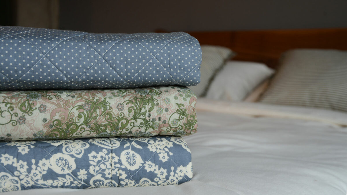 Colourful Printed Bedspreads