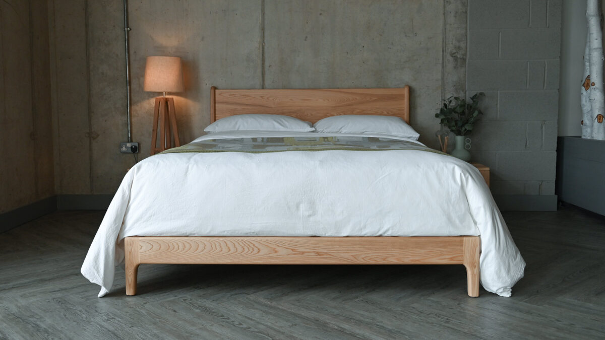 QUICK SHIP Custom Ash Bed - Kingsize Carnaby - Image 2