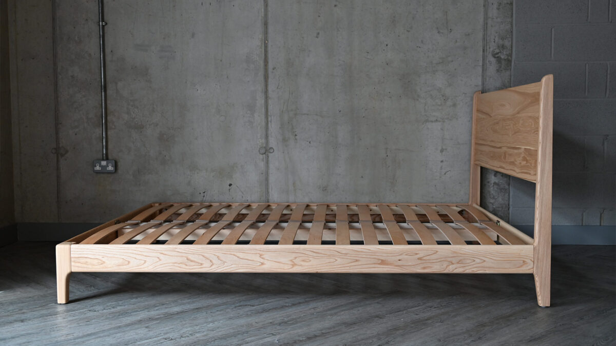 QUICK SHIP Custom Ash Bed - Kingsize Carnaby - Image 5