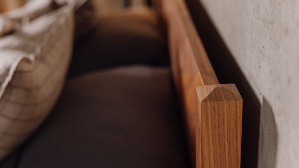 Dalston headboard leg detail 1