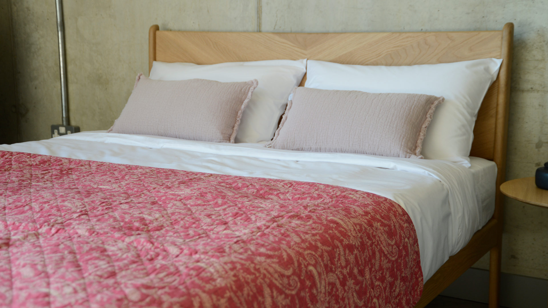 Colourful Quilted Throws with Paisley Print