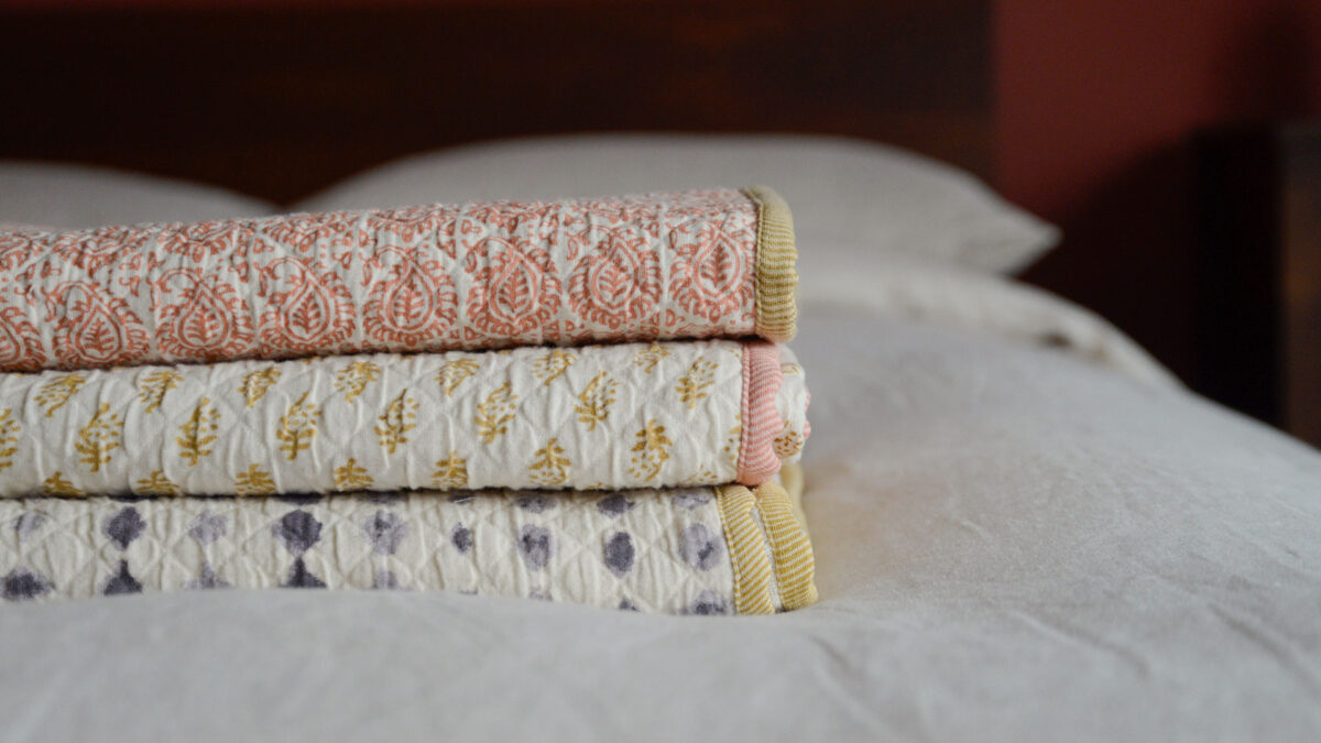 Contrast Edged Boho Throws - 3 Colours
