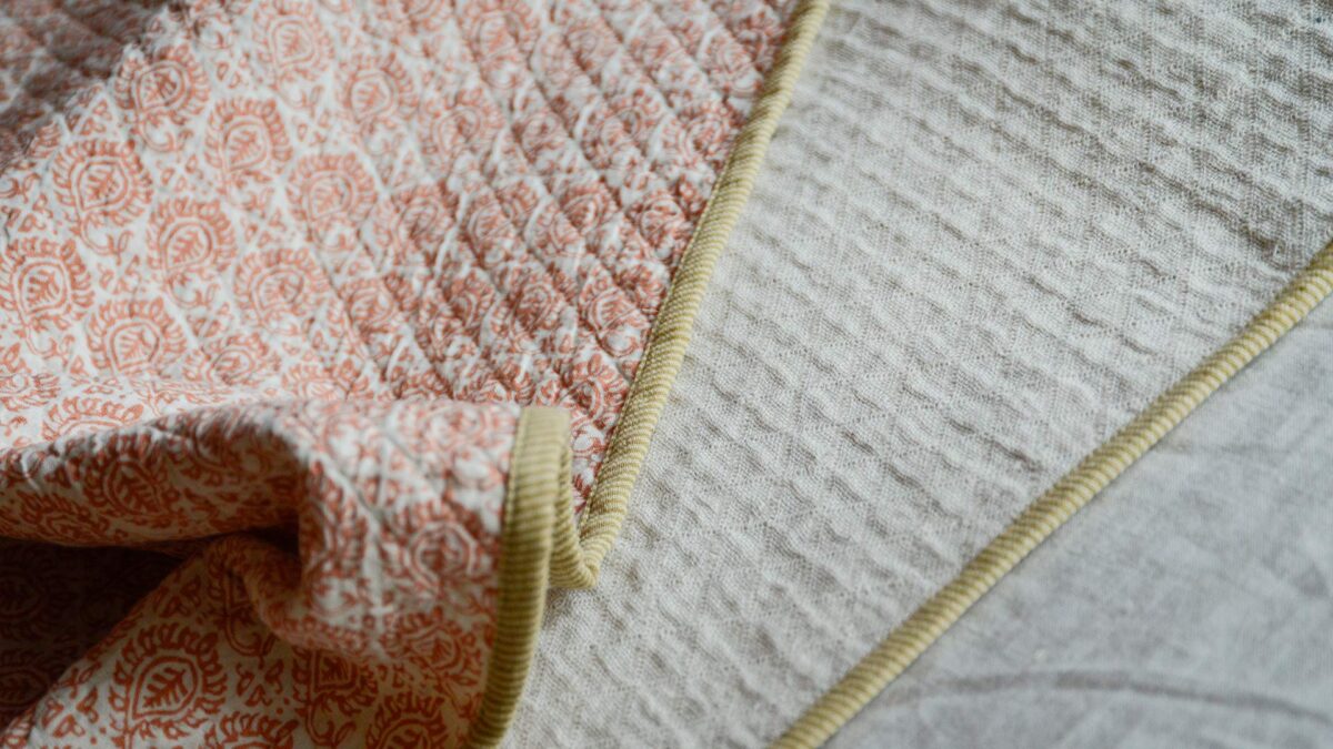 Contrast Edged Boho Throws - 3 Colours - Image 3
