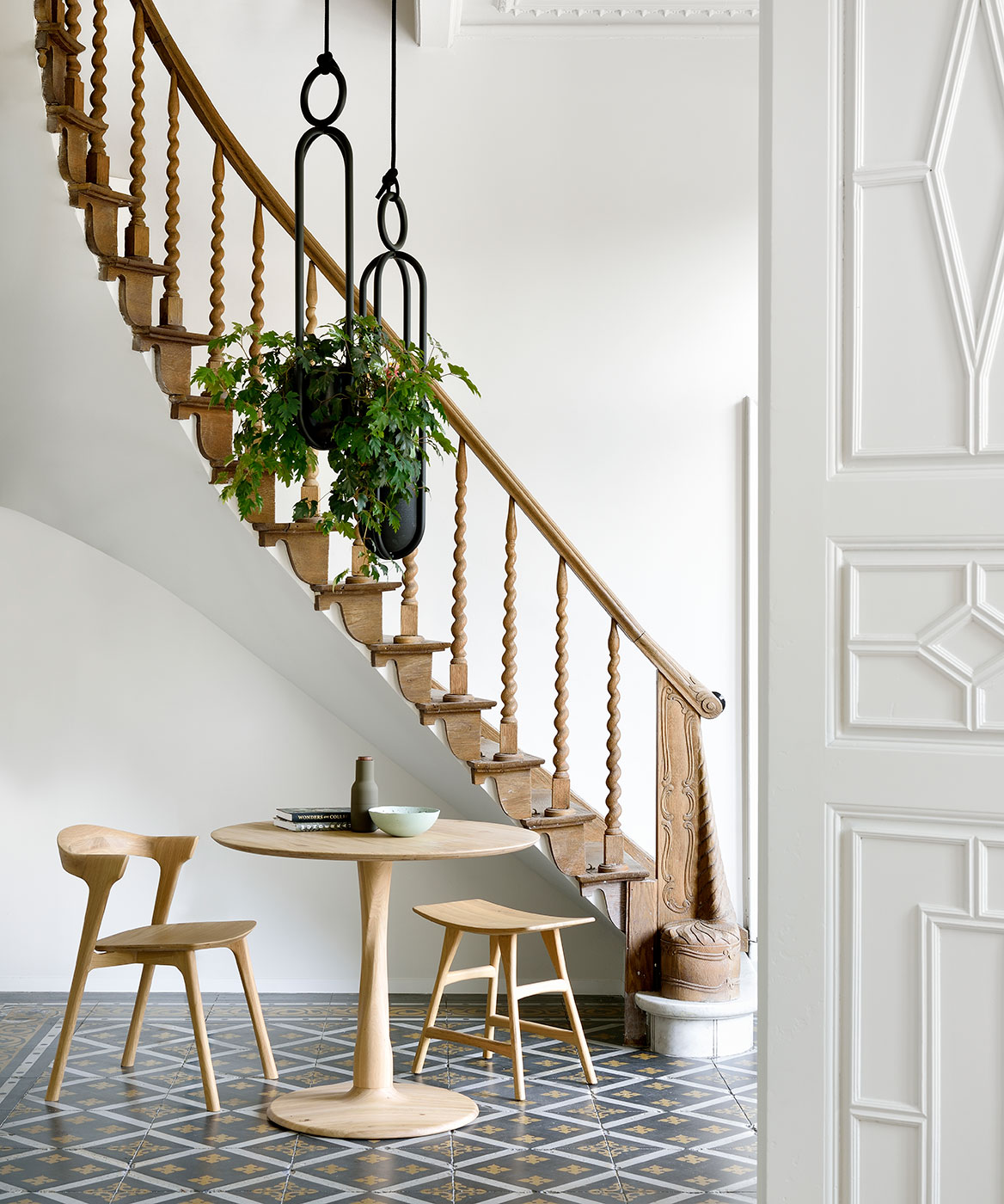 Ethnicraft oak bok dining chair deals