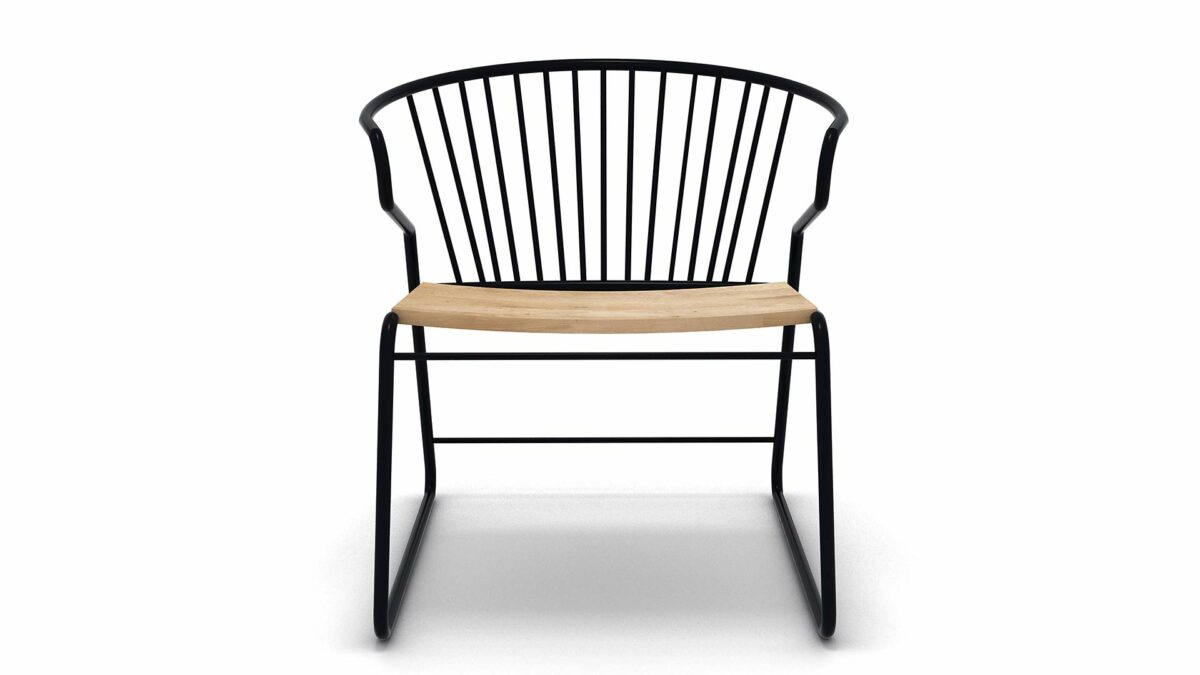 Ethnicraft Gabbia chair black 62x69x76