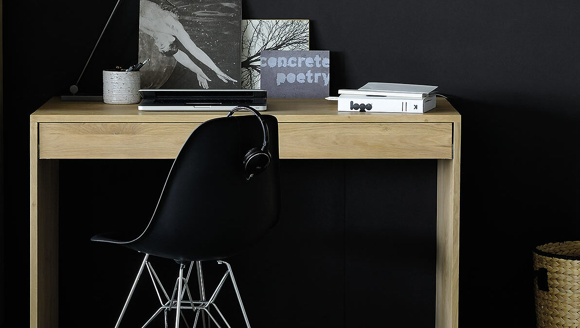 Ethnicraft Oak Wave Console Table