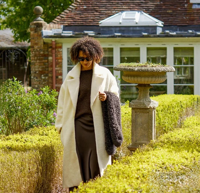stylish faux fur scarf