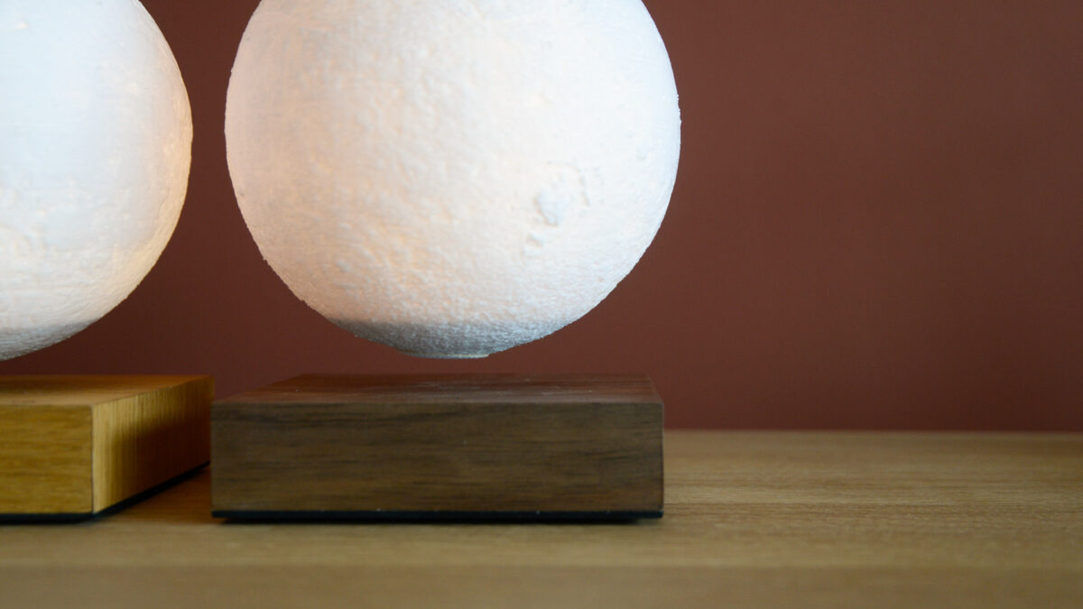 Floating Moon Lamps Floating Detail