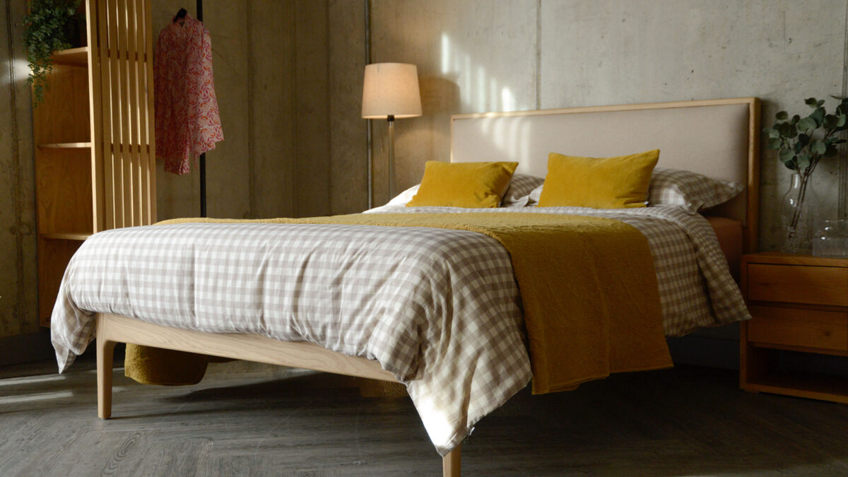 Floral Mandala Bedspread Mustard Yellow