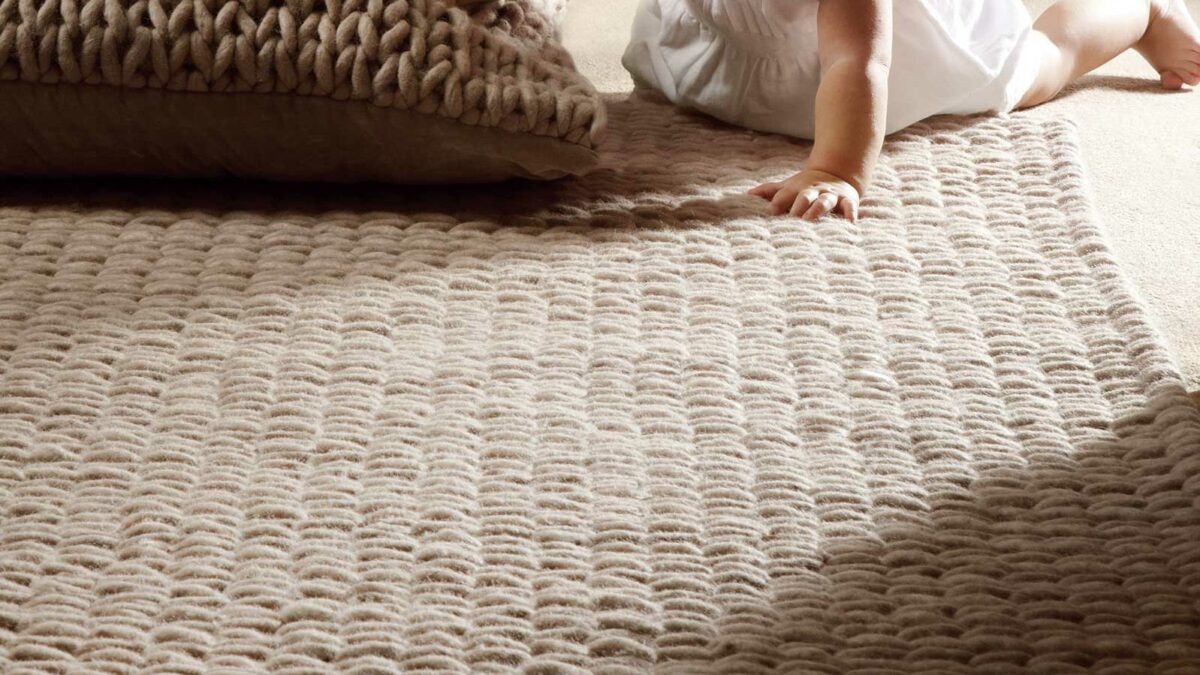 Fusion Handwoven Rug in Oyster