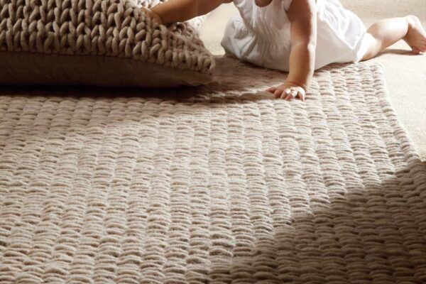 Fusion Handwoven Rug in Oyster