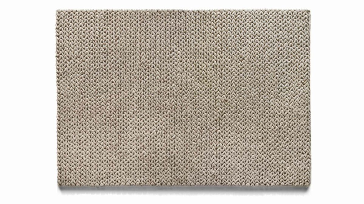 Fusion Handwoven Rug in Oyster Colour.