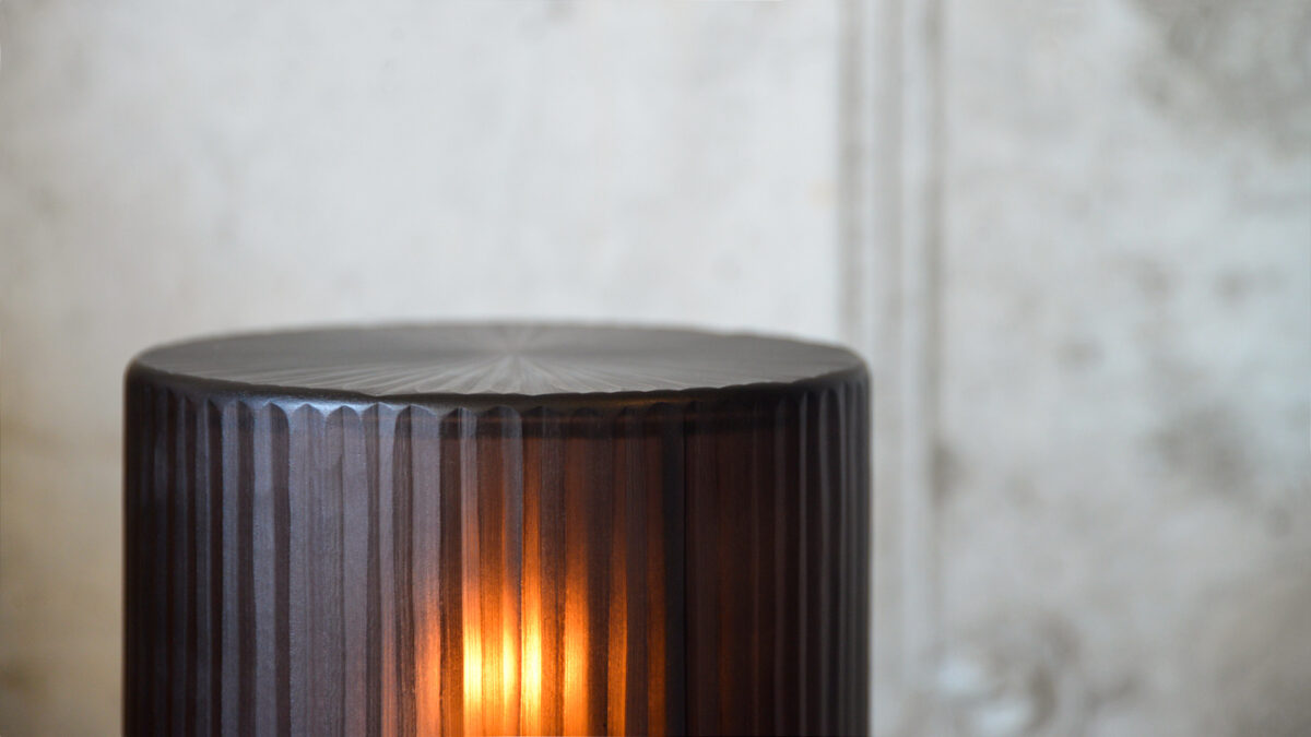 Glass Bedside Lantern