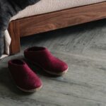 Glerups slippers - cranberry