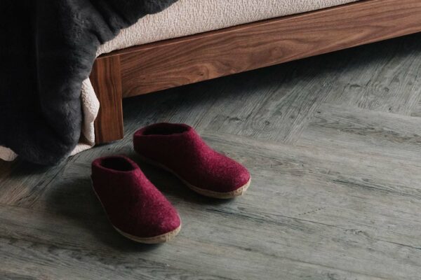 Glerups slippers - cranberry