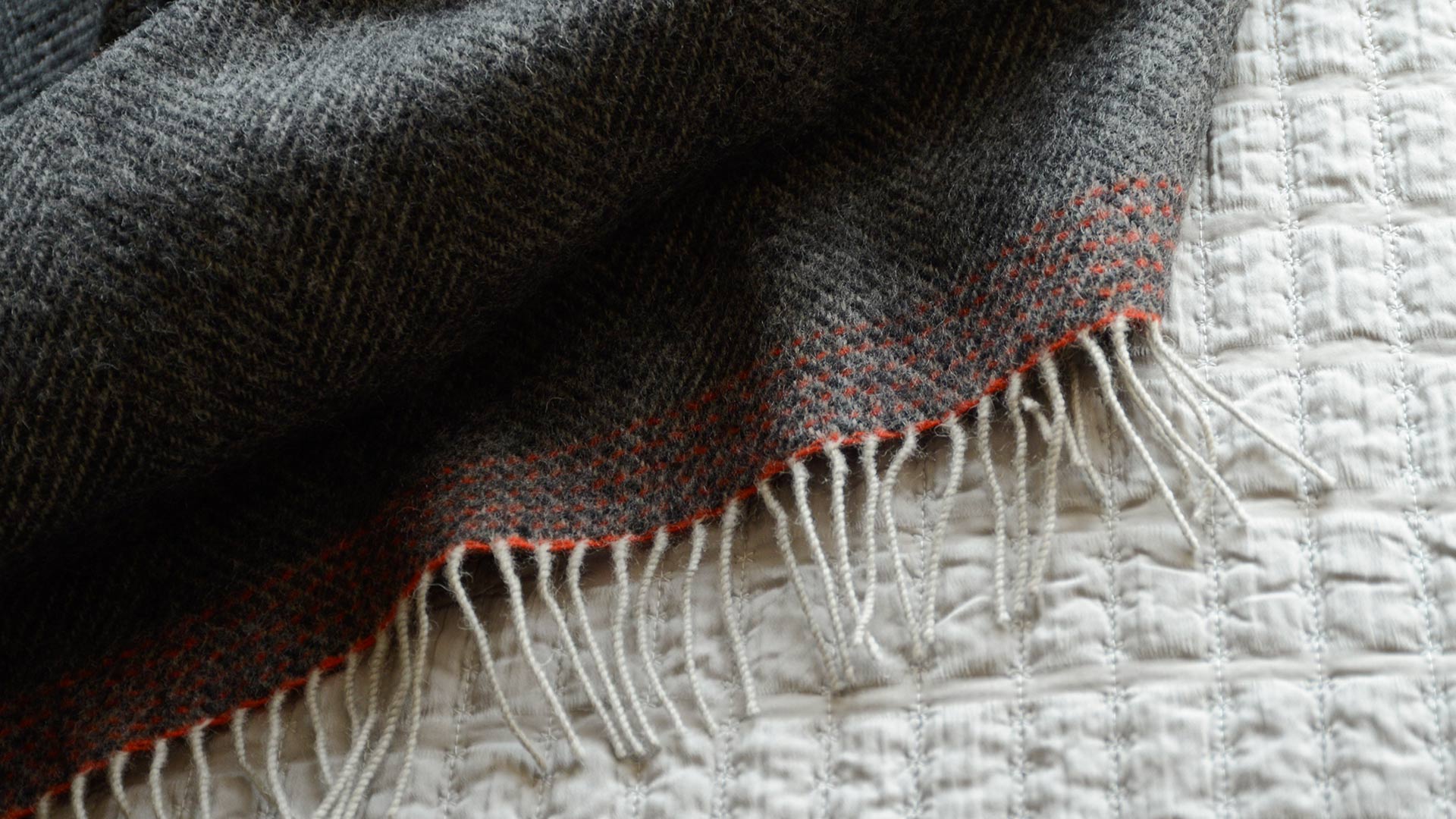 Heavyweight Check Wool Blankets
