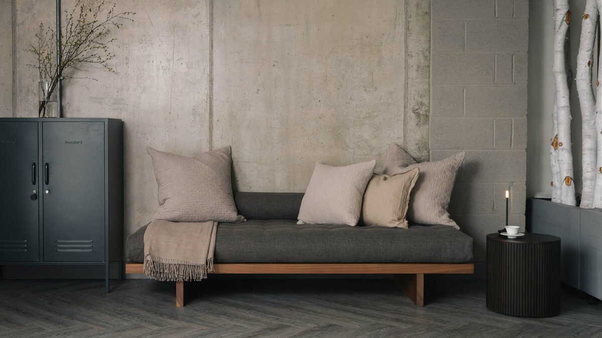 Kyoto day bed as a sofa
