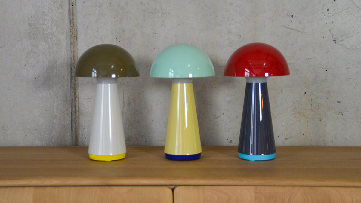 Portable Mushroom Table Lamps