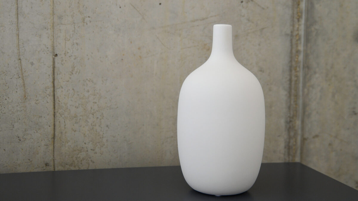 Large White Vase