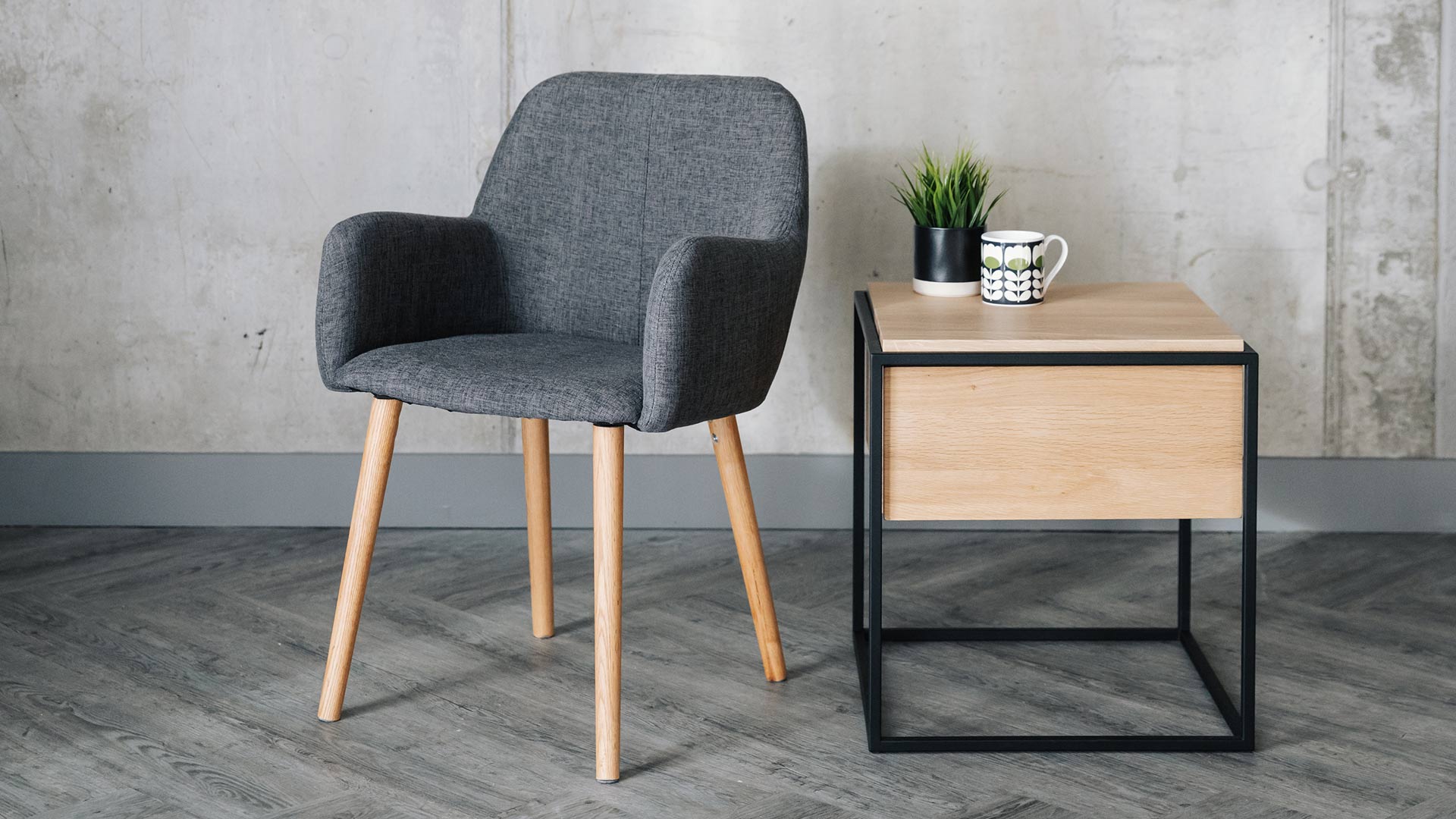 Oak Bedroom Chair