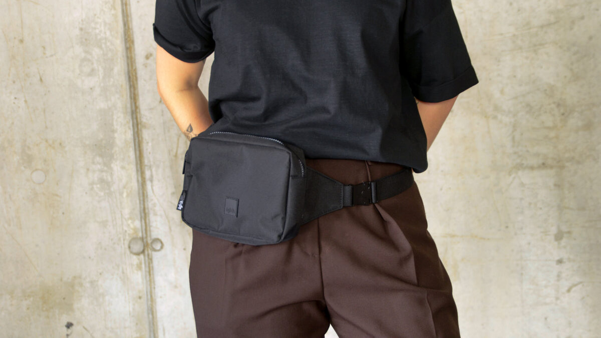 Lefrik Black Bumbag 1