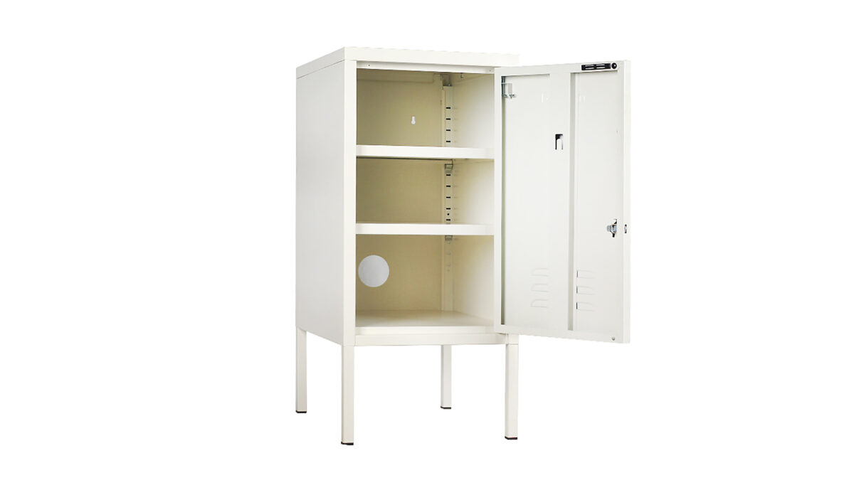 Locker The Shorty in White 3Q open