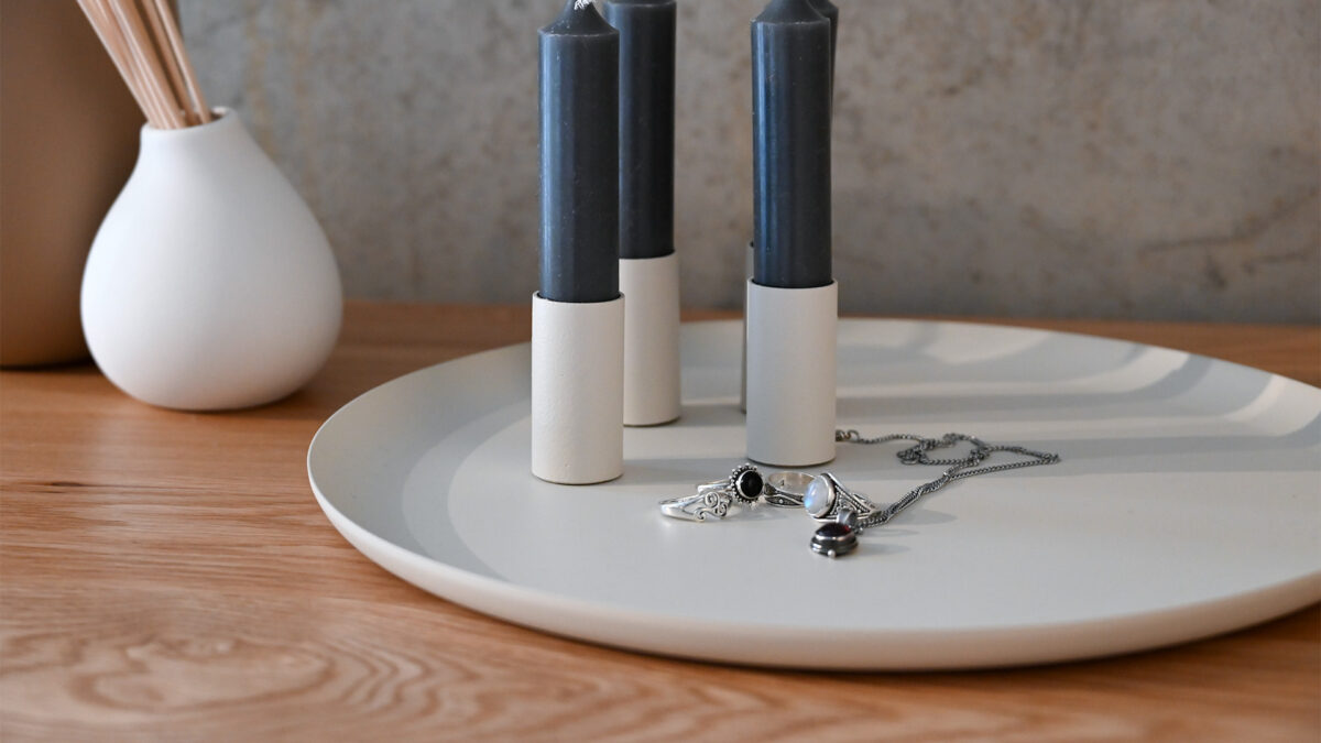 Magnetic Tray Candleholders - 2 Shapes - Image 7
