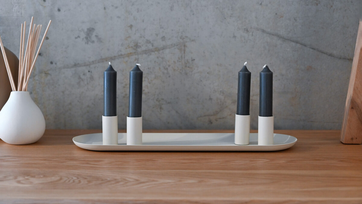 Magnetic Tray Candleholders - 2 Shapes - Image 4