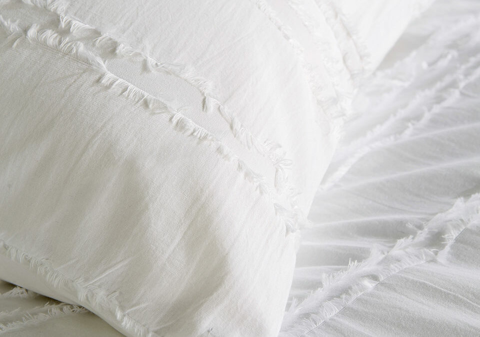 Studio Collection Mayfair-cotton-bedding-white-detail