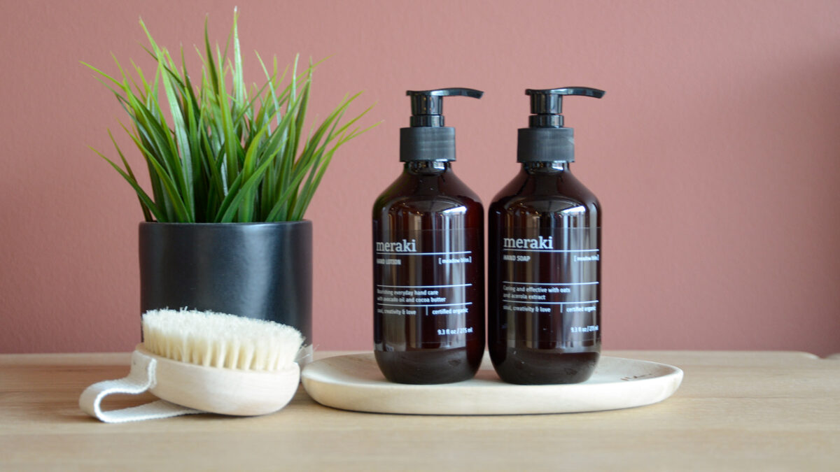 Meraki Hand Care Set Soap Lotion Pump
