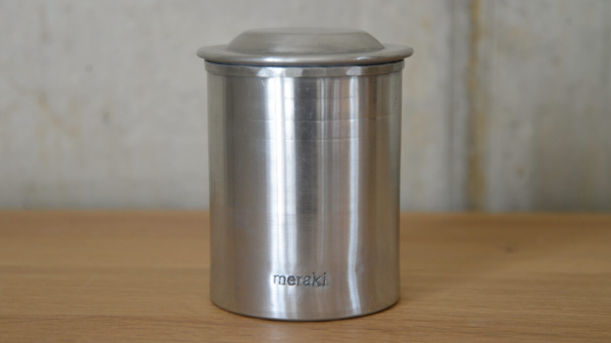 Lidded Metal Jar - Image 2