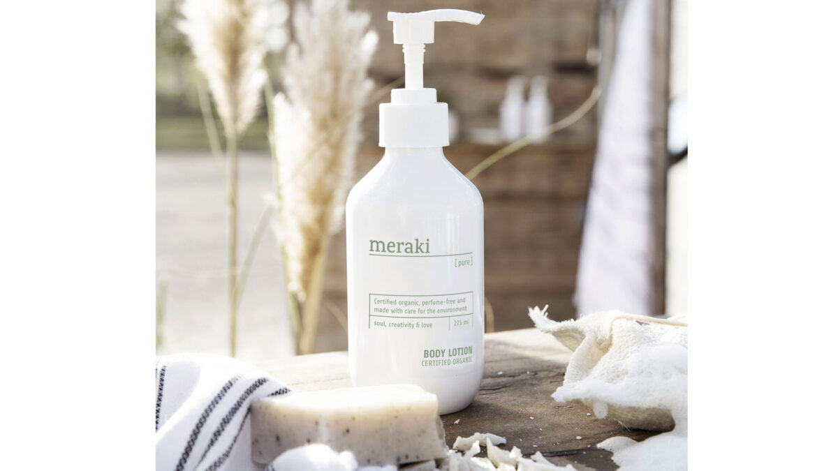 Meraki certified organic, perfume and paraben free body-lotion