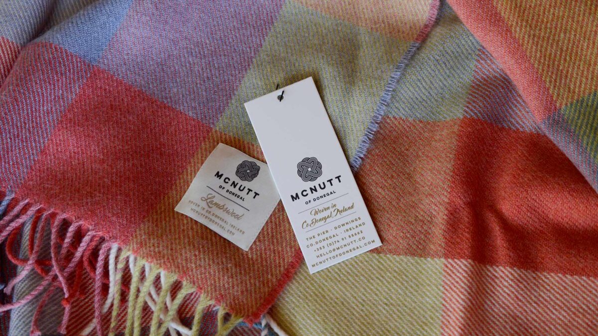 Merino Lambswool Check Throws DAY