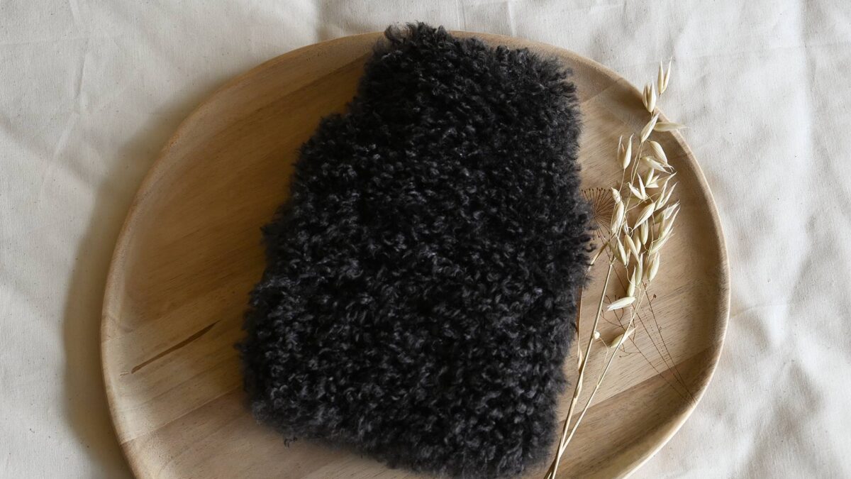 Mini Faux Fur Hot Water Bottle