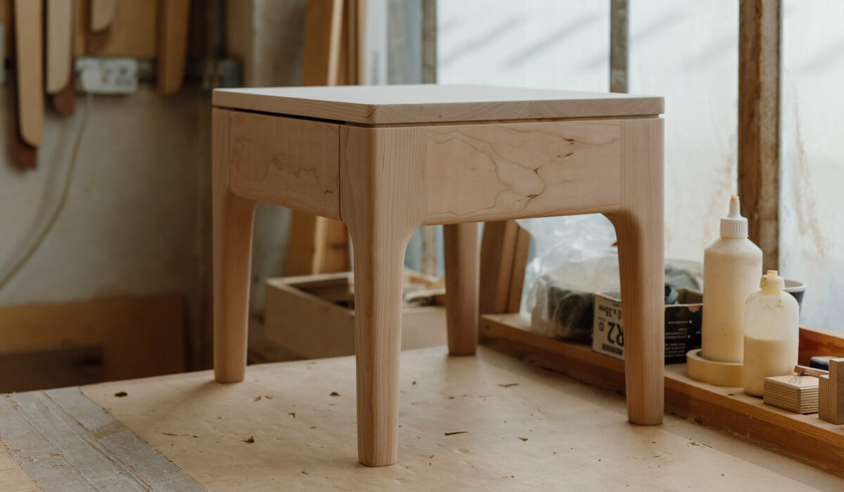 NBC workshop camden table being made