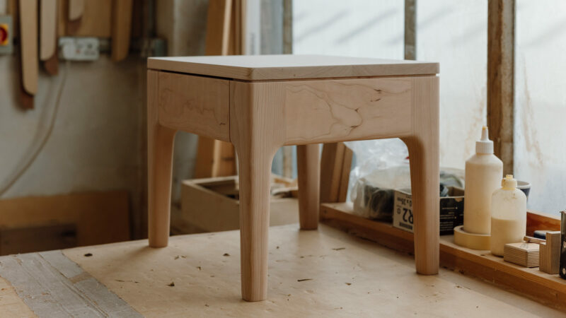 NBC workshop camden table being made