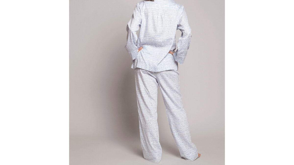 Nightwear PJ Set Blue Bird back