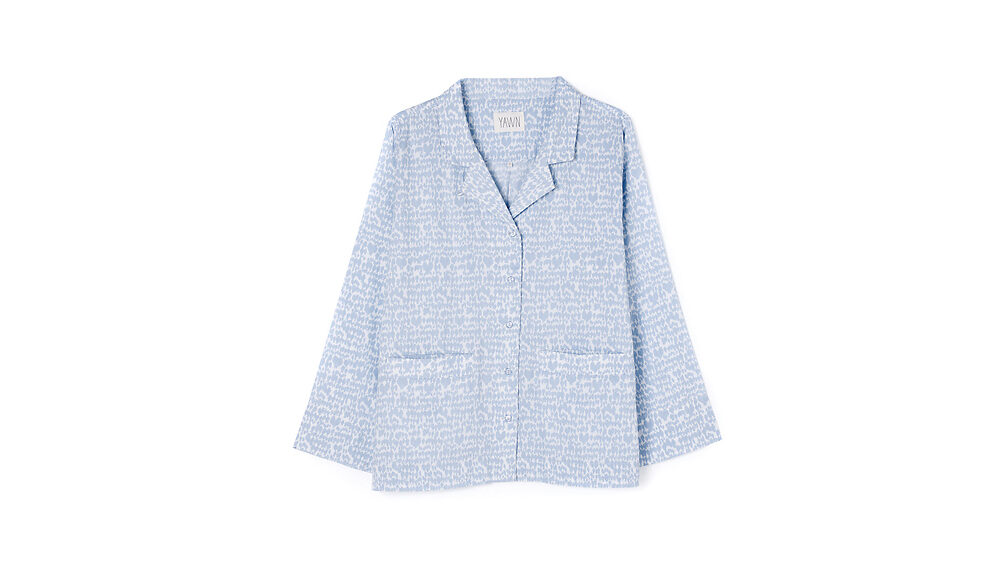 Nightwear PJ Set Blue Bird top